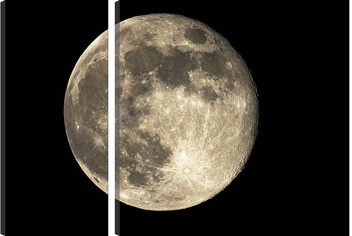 Модульная картина - Луна