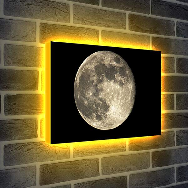 Лайтбокс световая панель - Луна