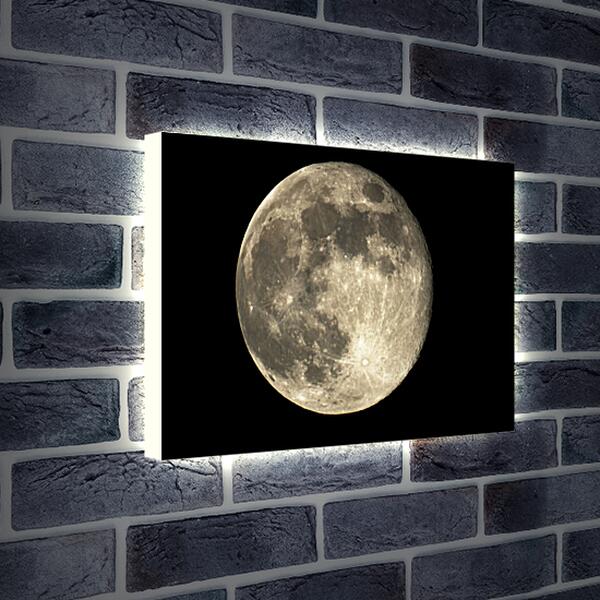 Лайтбокс световая панель - Луна