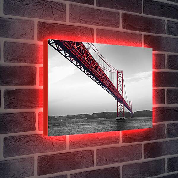Лайтбокс световая панель - Мост Золотые ворота, Сан-Франциско
