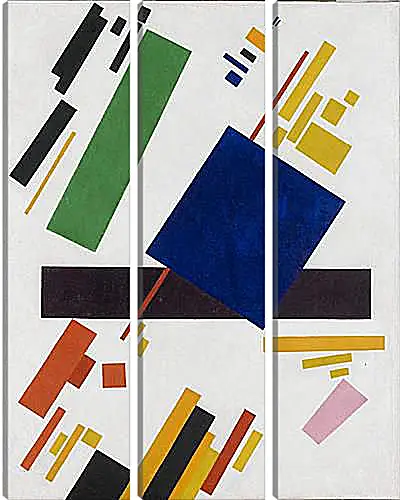 Модульная картина - Супрематическая композиция. Suprematist Composition. Малевич Казимир