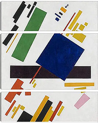 Модульная картина - Супрематическая композиция. Suprematist Composition. Малевич Казимир