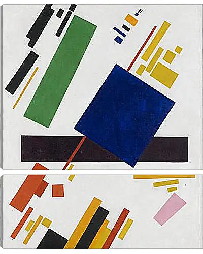 Модульная картина - Супрематическая композиция. Suprematist Composition. Малевич Казимир