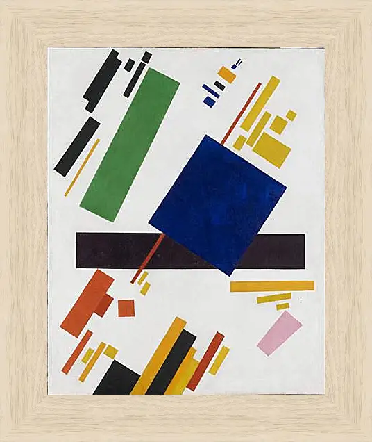 Картина в раме - Супрематическая композиция. Suprematist Composition. Малевич Казимир