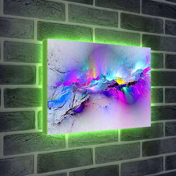 Лайтбокс световая панель - Современная арт абстракция