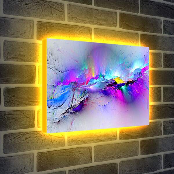 Лайтбокс световая панель - Современная арт абстракция