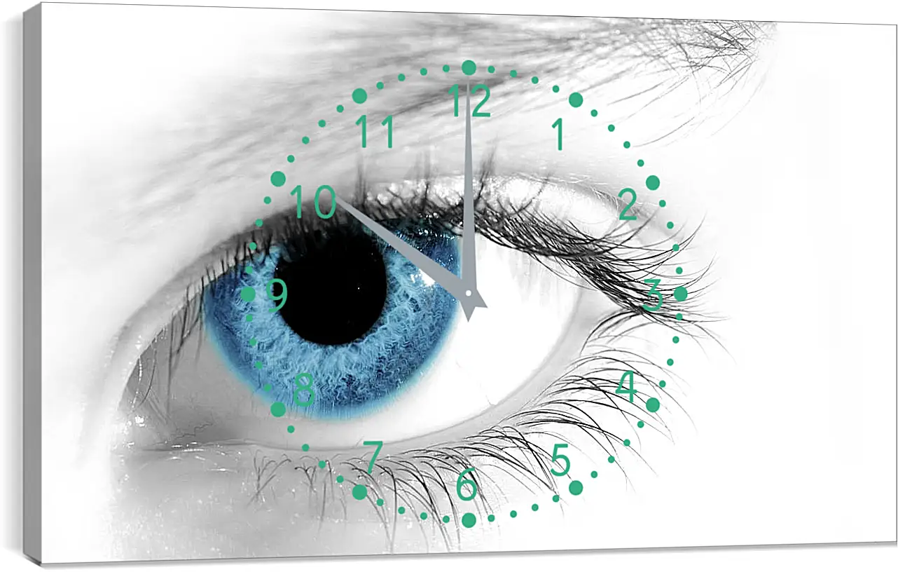 Часы картина - Зрачёк
