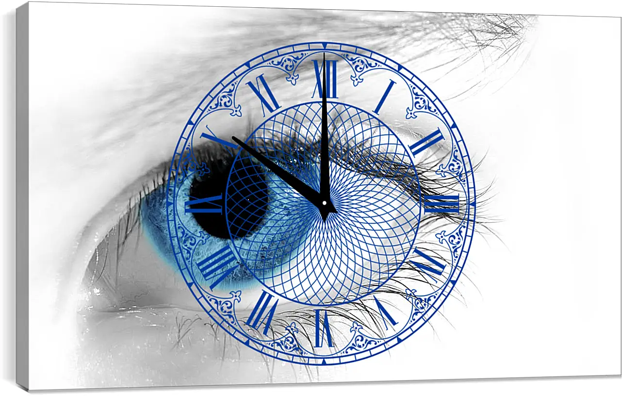Часы картина - Зрачёк