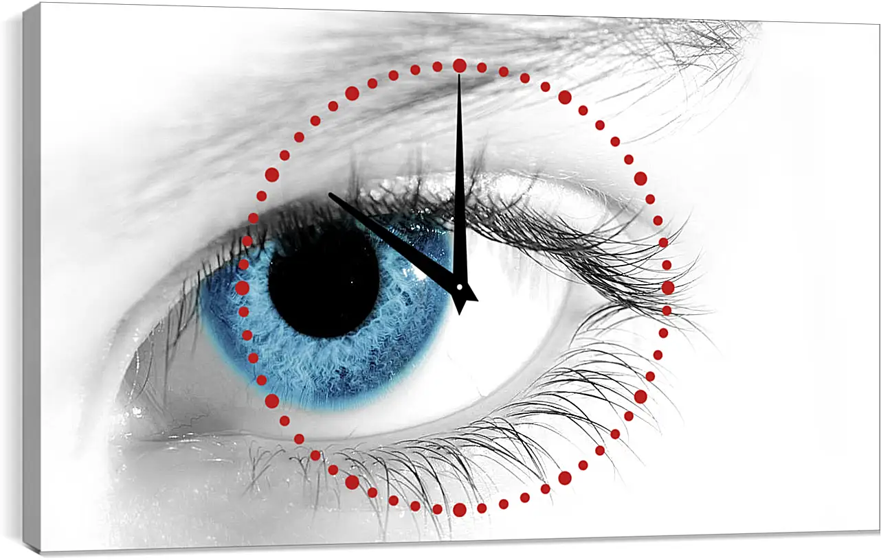 Часы картина - Зрачёк