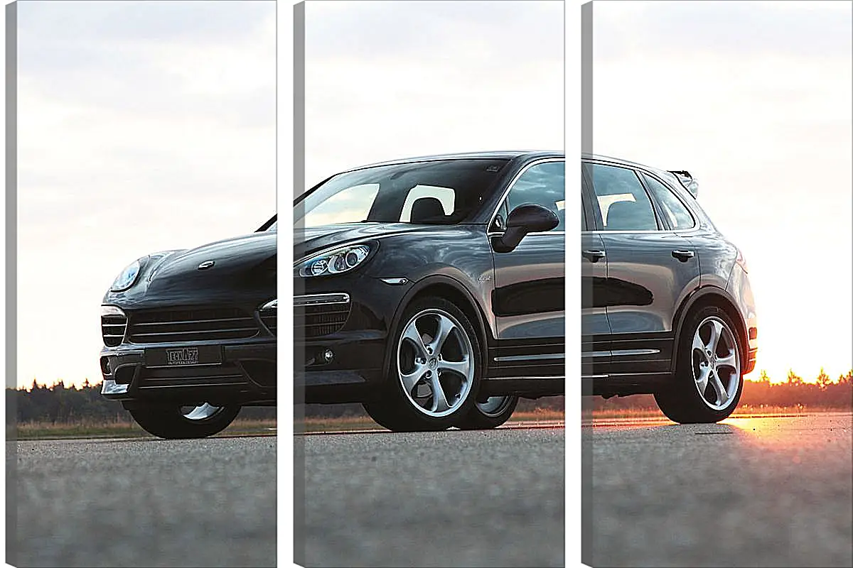 Модульная картина - Porsche Cayenne