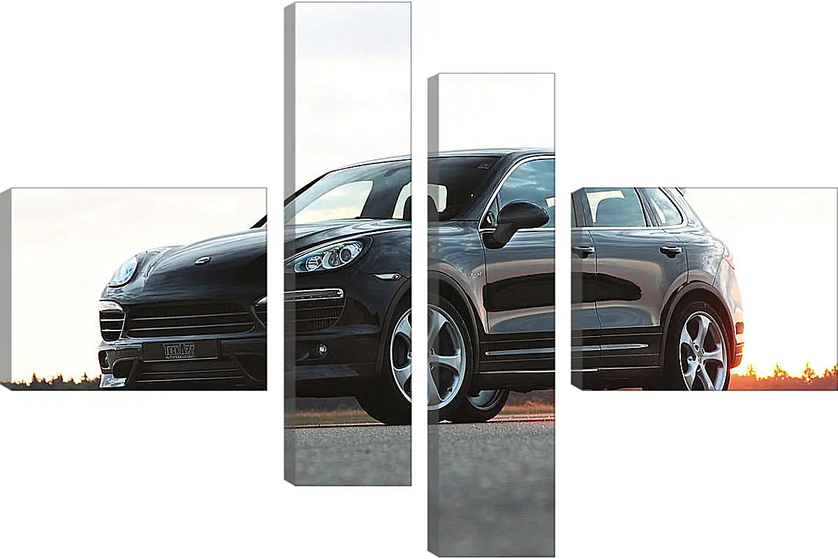 Модульная картина - Porsche Cayenne