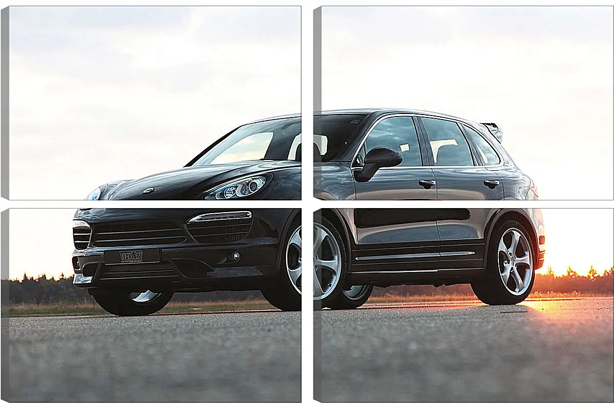 Модульная картина - Porsche Cayenne