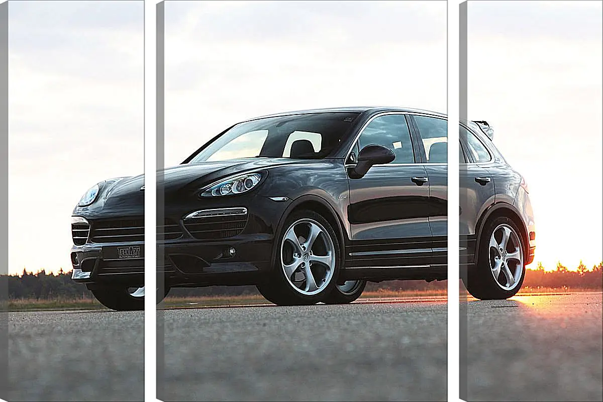 Модульная картина - Porsche Cayenne