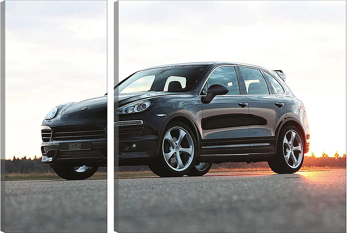 Модульная картина - Porsche Cayenne