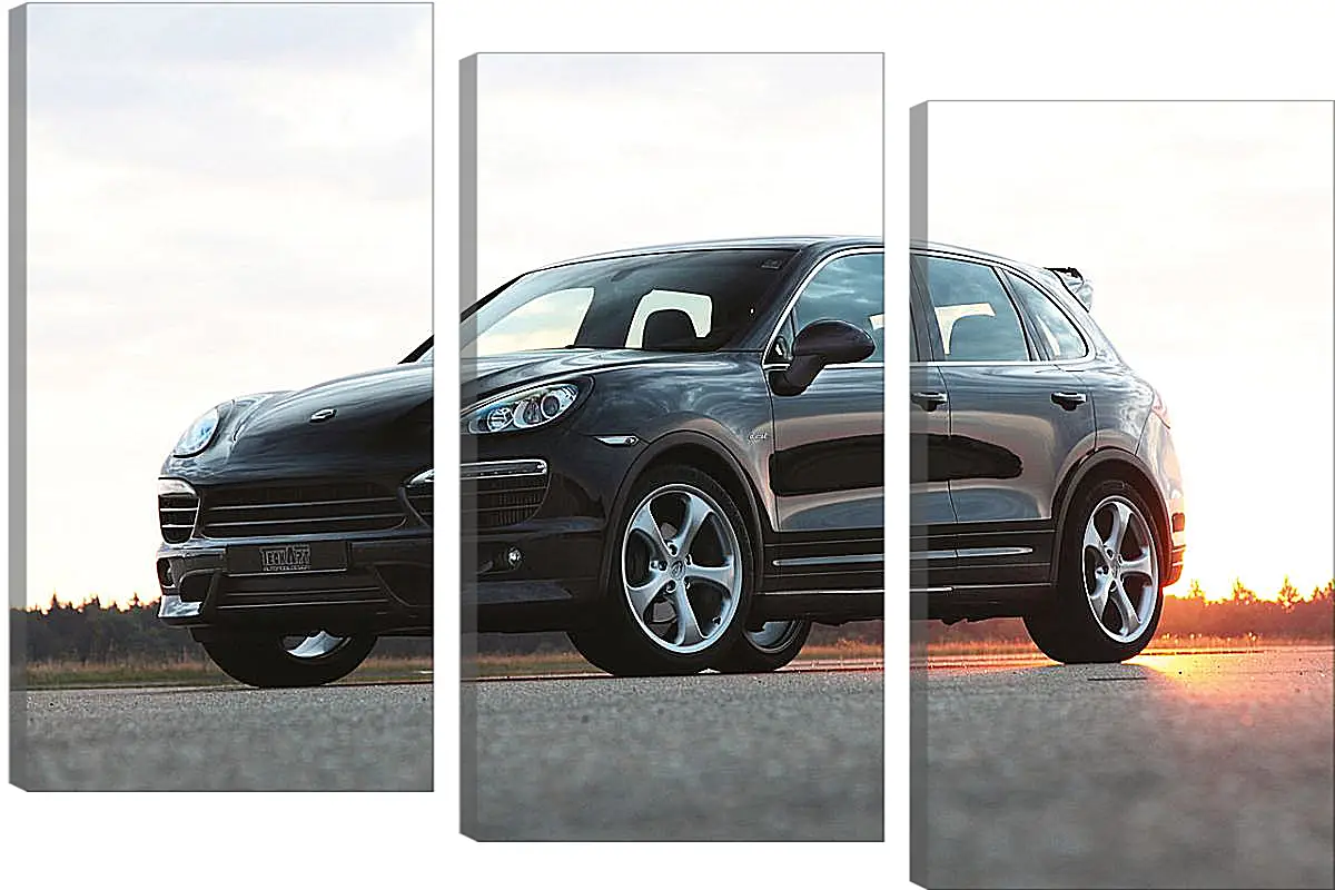 Модульная картина - Porsche Cayenne