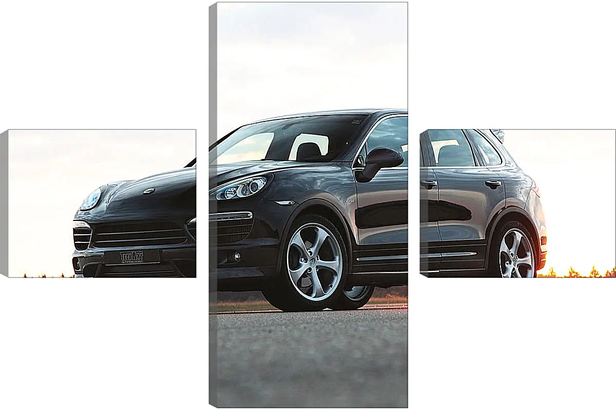 Модульная картина - Porsche Cayenne