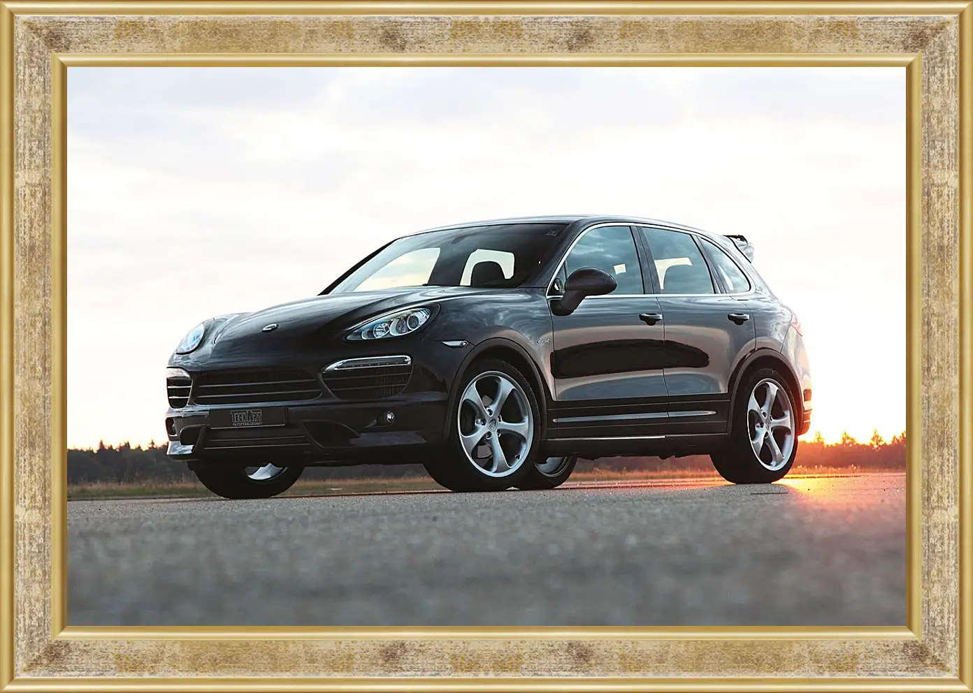 Картина в раме - Porsche Cayenne