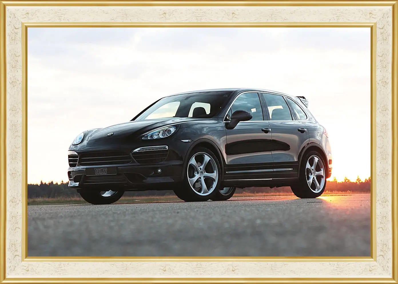 Картина в раме - Porsche Cayenne