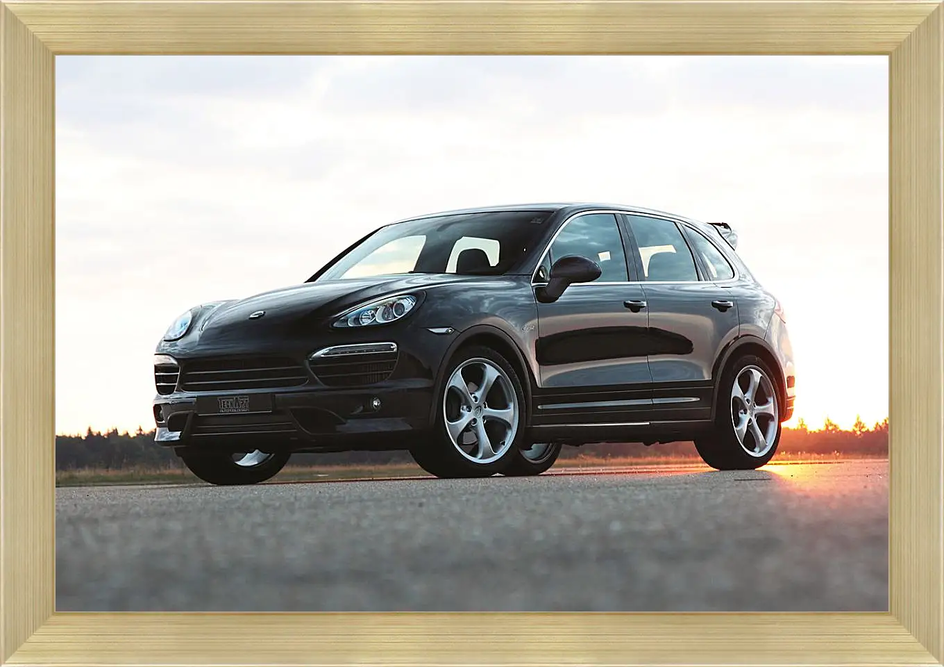 Картина в раме - Porsche Cayenne