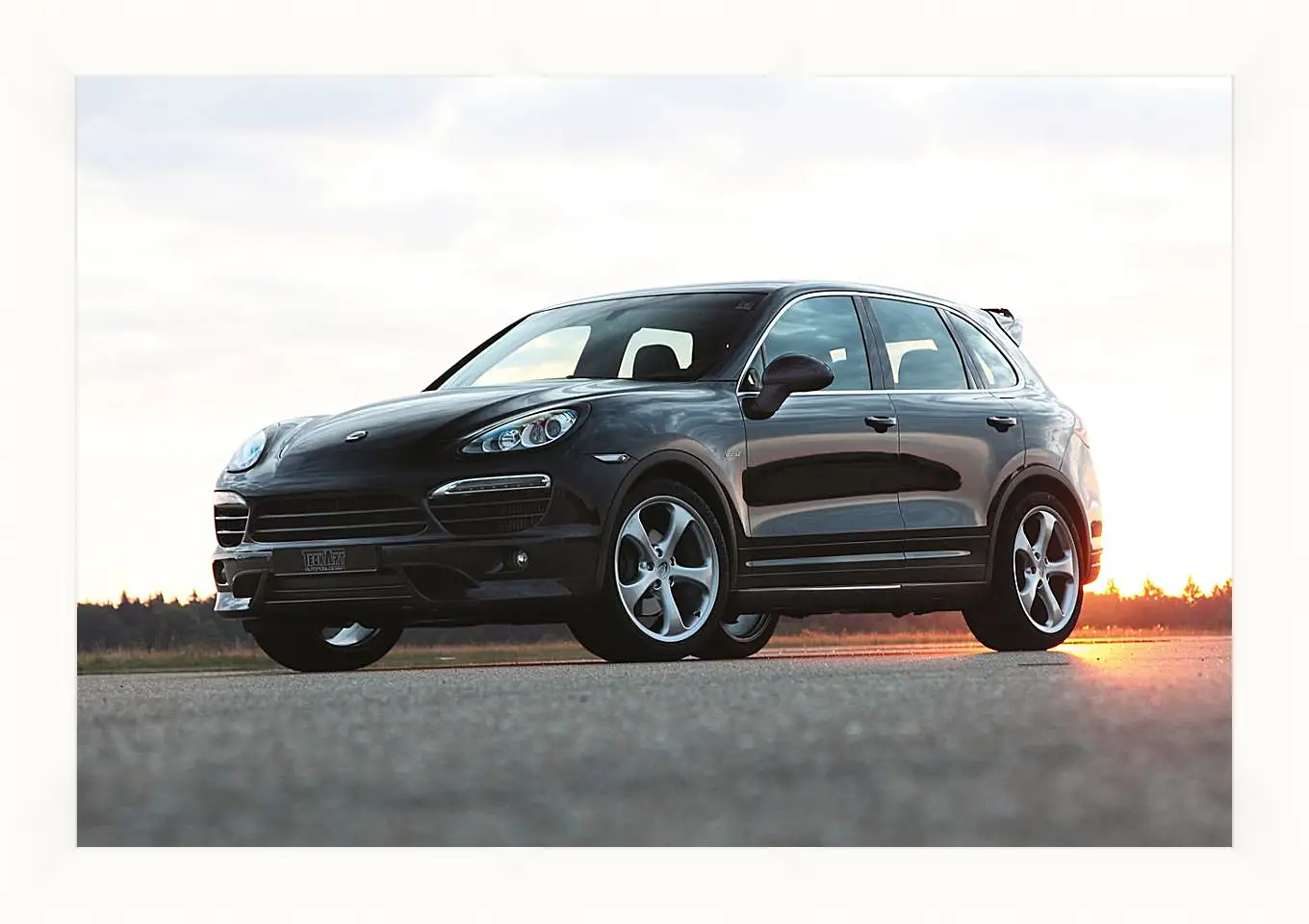 Картина в раме - Porsche Cayenne