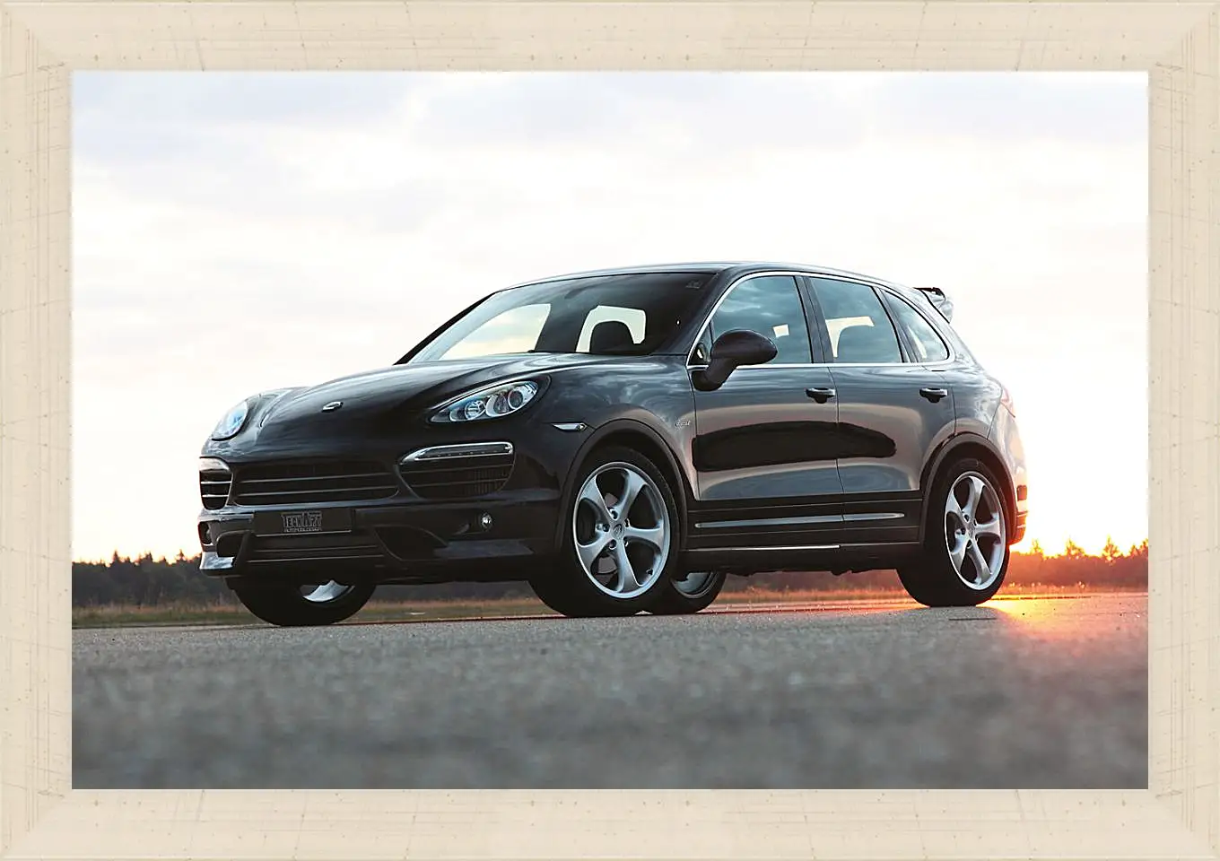 Картина в раме - Porsche Cayenne