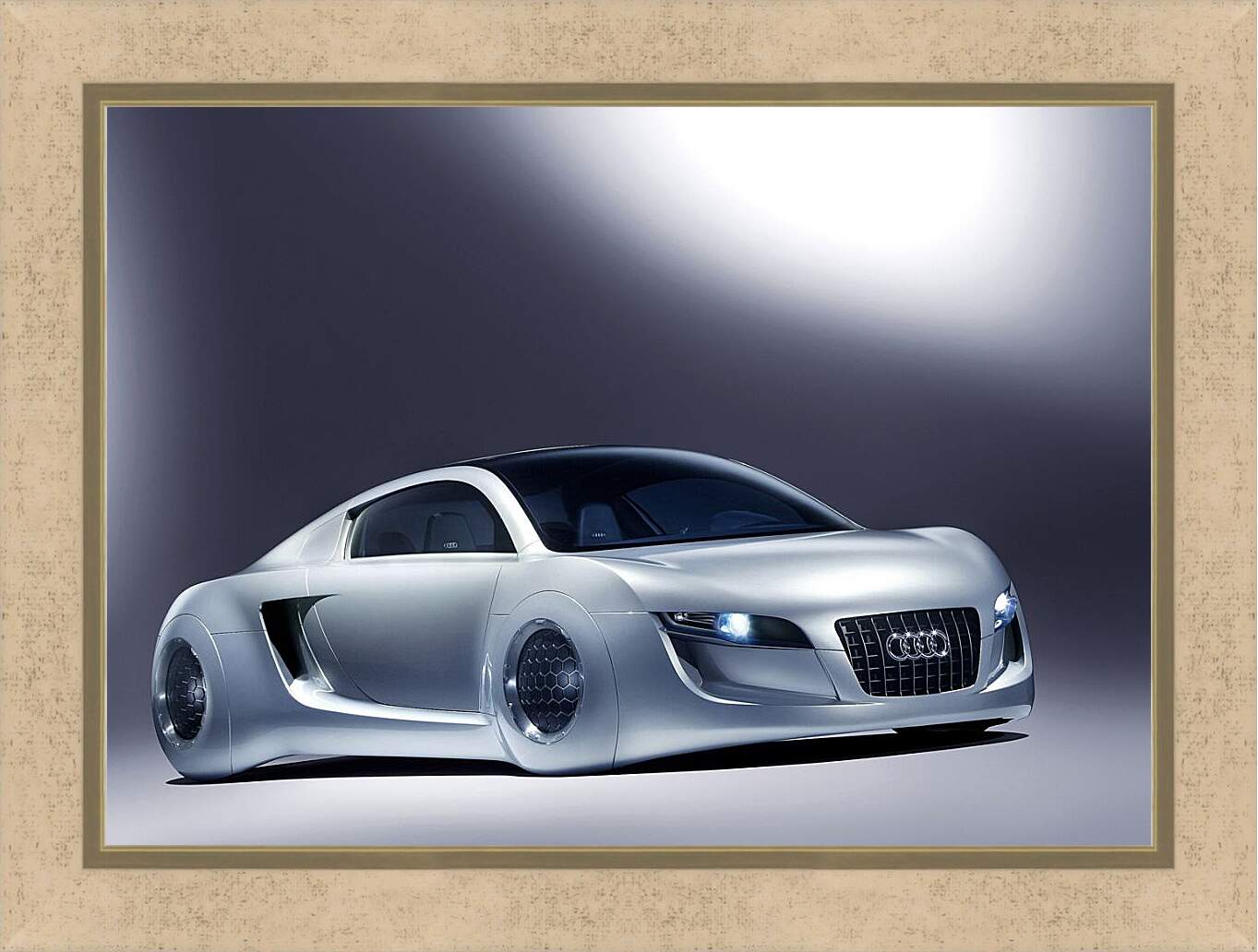 Картина в раме - Футуристичная Audi