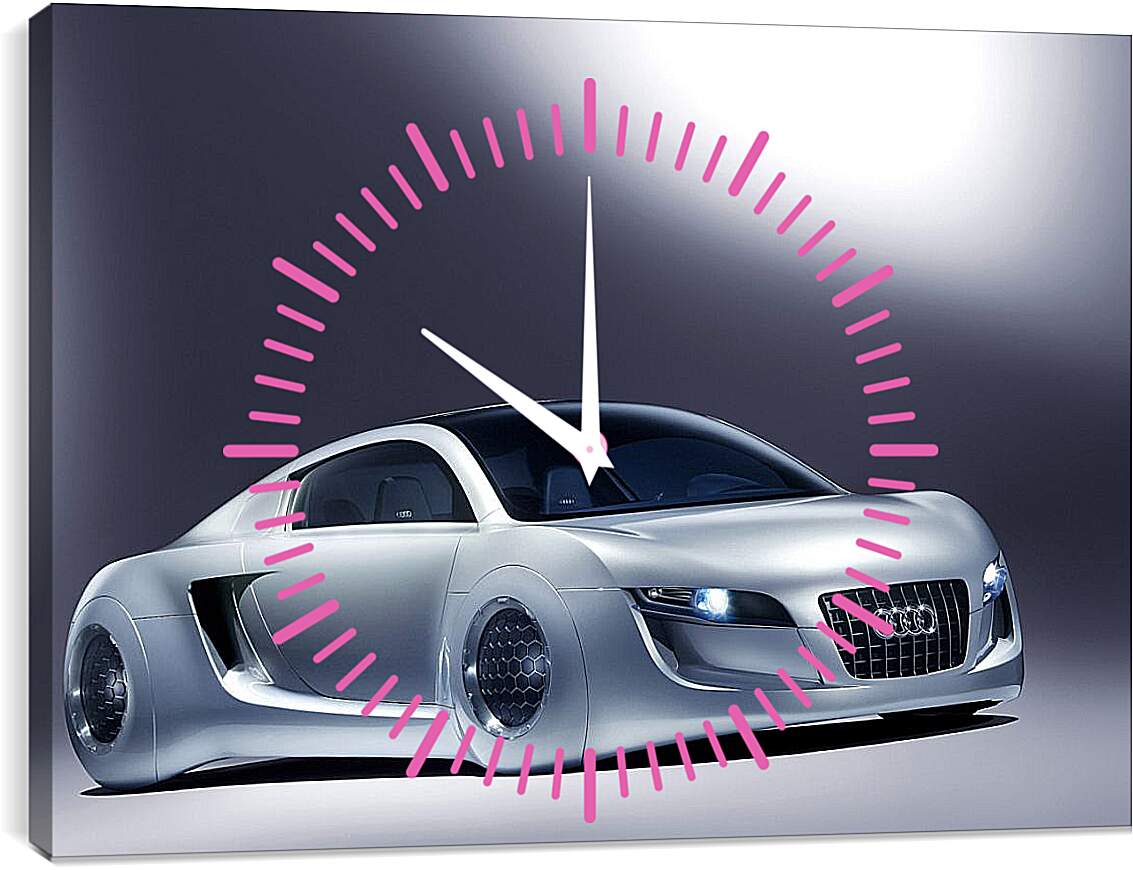 Часы картина - Футуристичная Audi