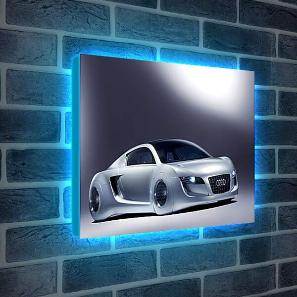 Лайтбокс световая панель - Футуристичная Audi