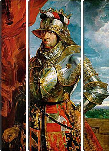 Модульная картина - Максимилиан I, император священной римской республики. Питер Пауль Рубенс