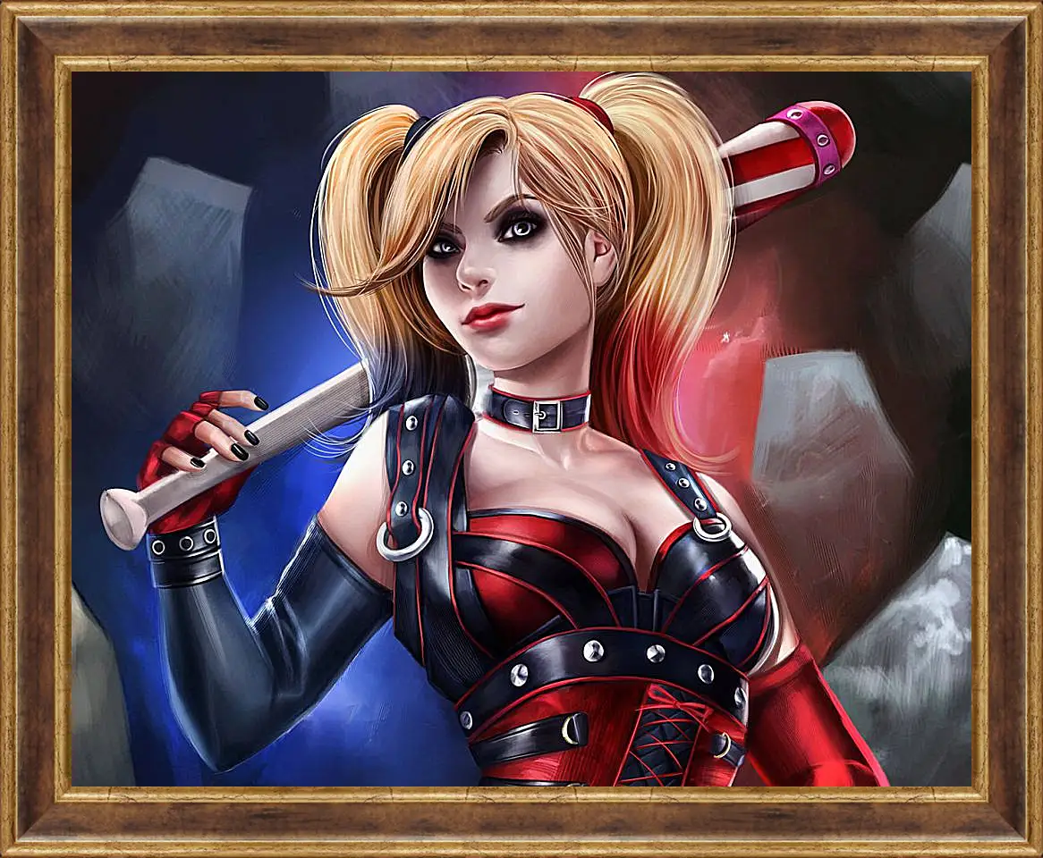 Картина в раме - Харли Квинн (Harley Quinn)