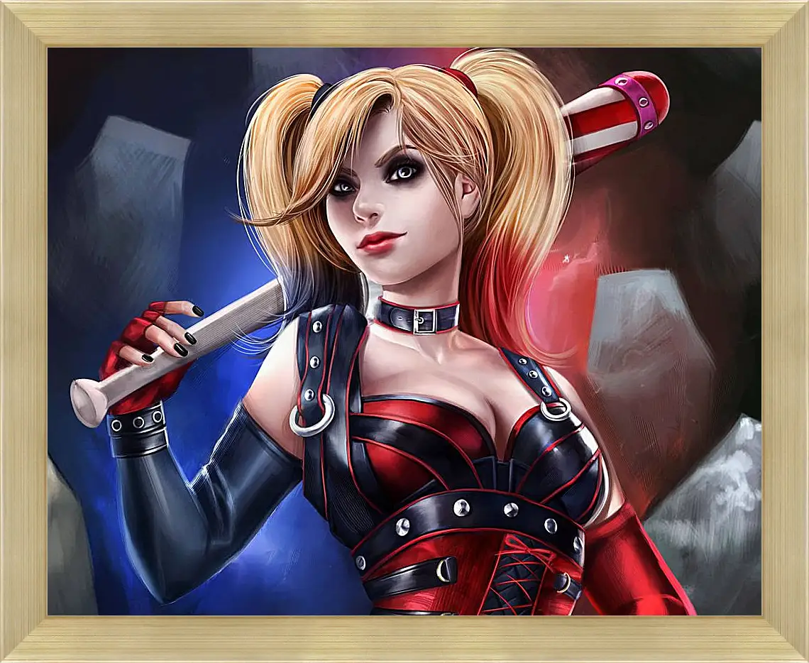 Картина в раме - Харли Квинн (Harley Quinn)