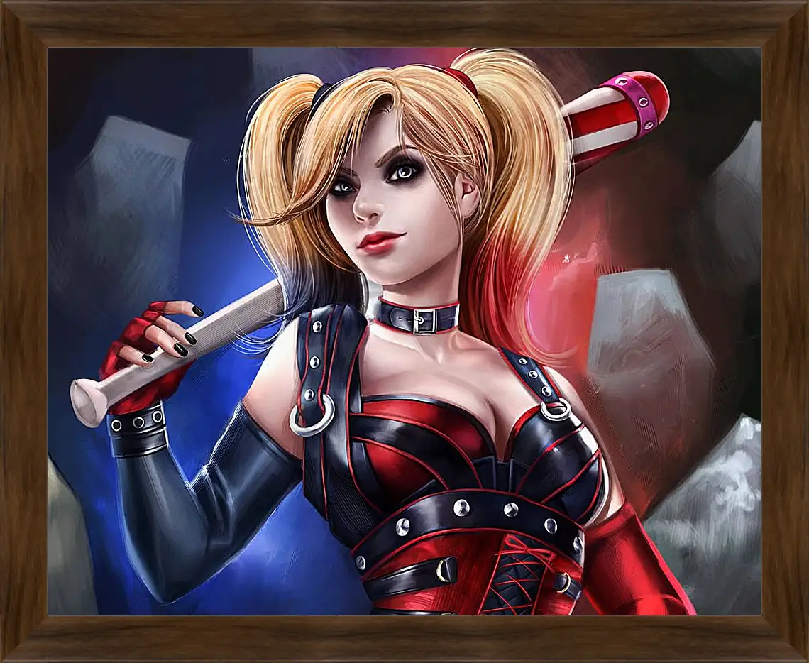 Картина в раме - Харли Квинн (Harley Quinn)