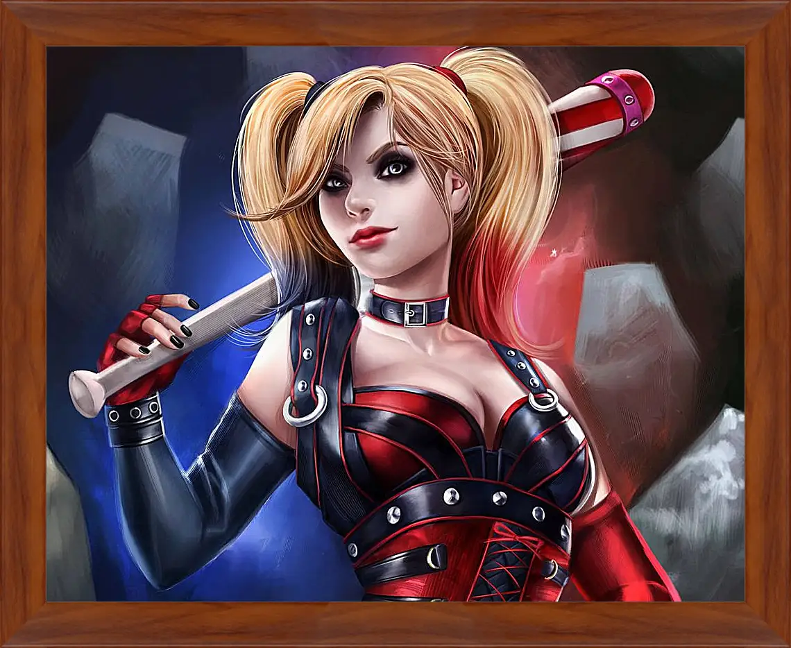 Картина в раме - Харли Квинн (Harley Quinn)