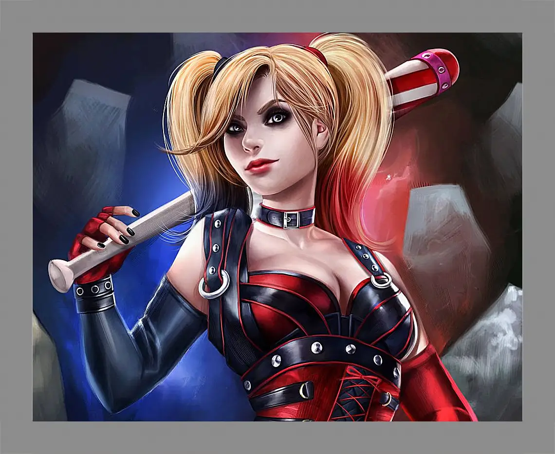 Картина в раме - Харли Квинн (Harley Quinn)