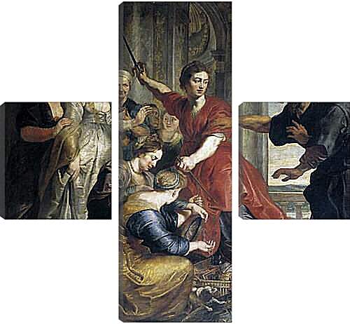 Модульная картина - Ахиллес среди дочерей Ликомеда. Питер Пауль Рубенс