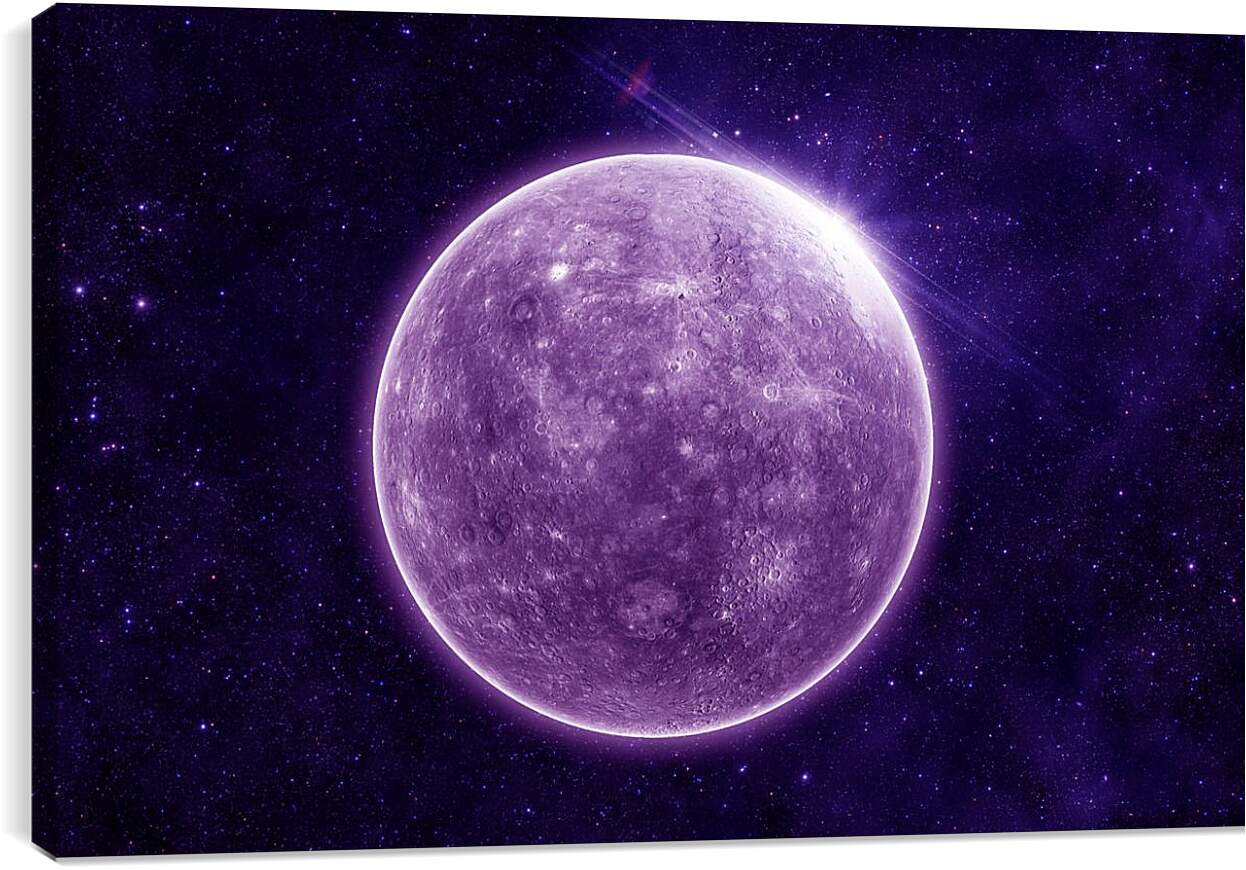 Постер и плакат - Планета Меркурий