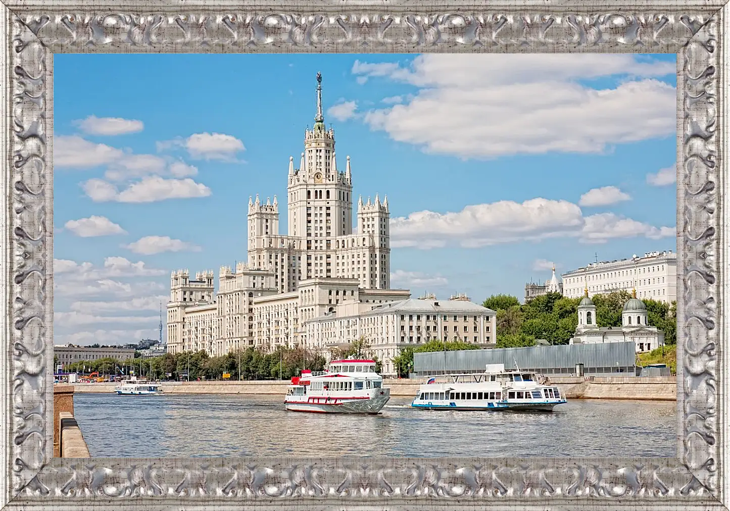 Картина в раме - Котельнеческая набережная