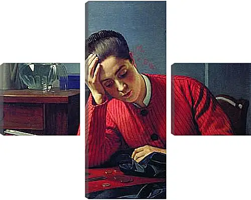 Модульная картина - Швея. Маковский Константин