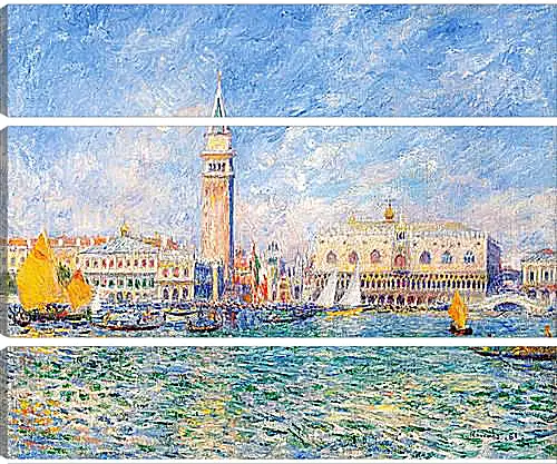 Модульная картина - The Doges Palace, Venice. Пьер Огюст Ренуар