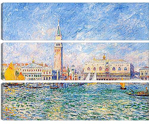 Модульная картина - The Doges Palace, Venice. Пьер Огюст Ренуар