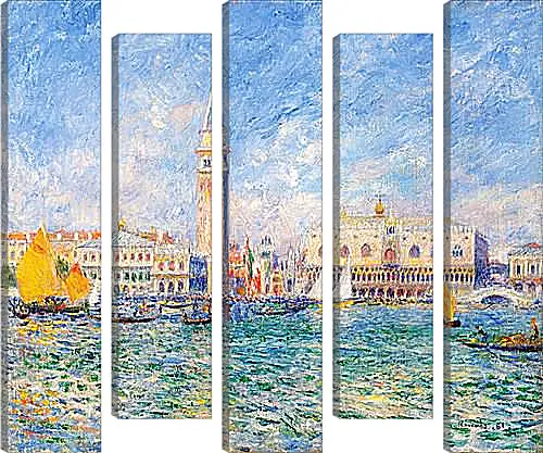 Модульная картина - The Doges Palace, Venice. Пьер Огюст Ренуар