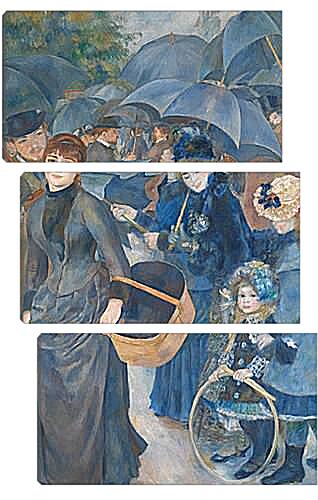 Модульная картина - The Umbrellas. Пьер Огюст Ренуар