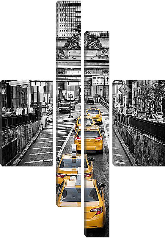 Модульная картина - Нью-Йорк
