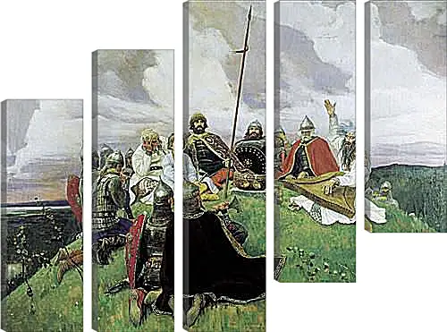 Модульная картина - Баян. Виктор Васнецов