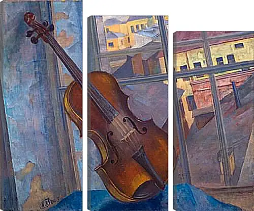 Модульная картина - Скрипка. Петров-Водкин