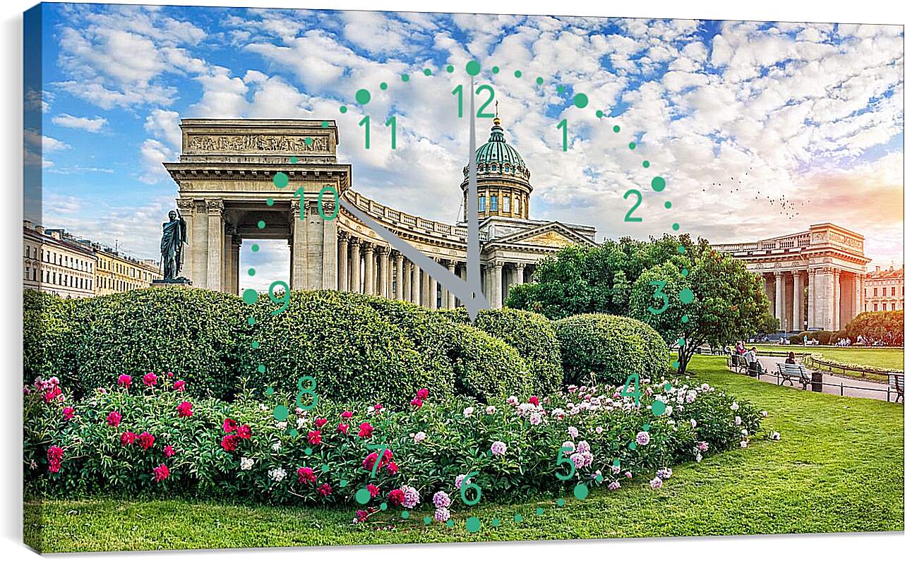 Часы картина - Санкт-Петербург
