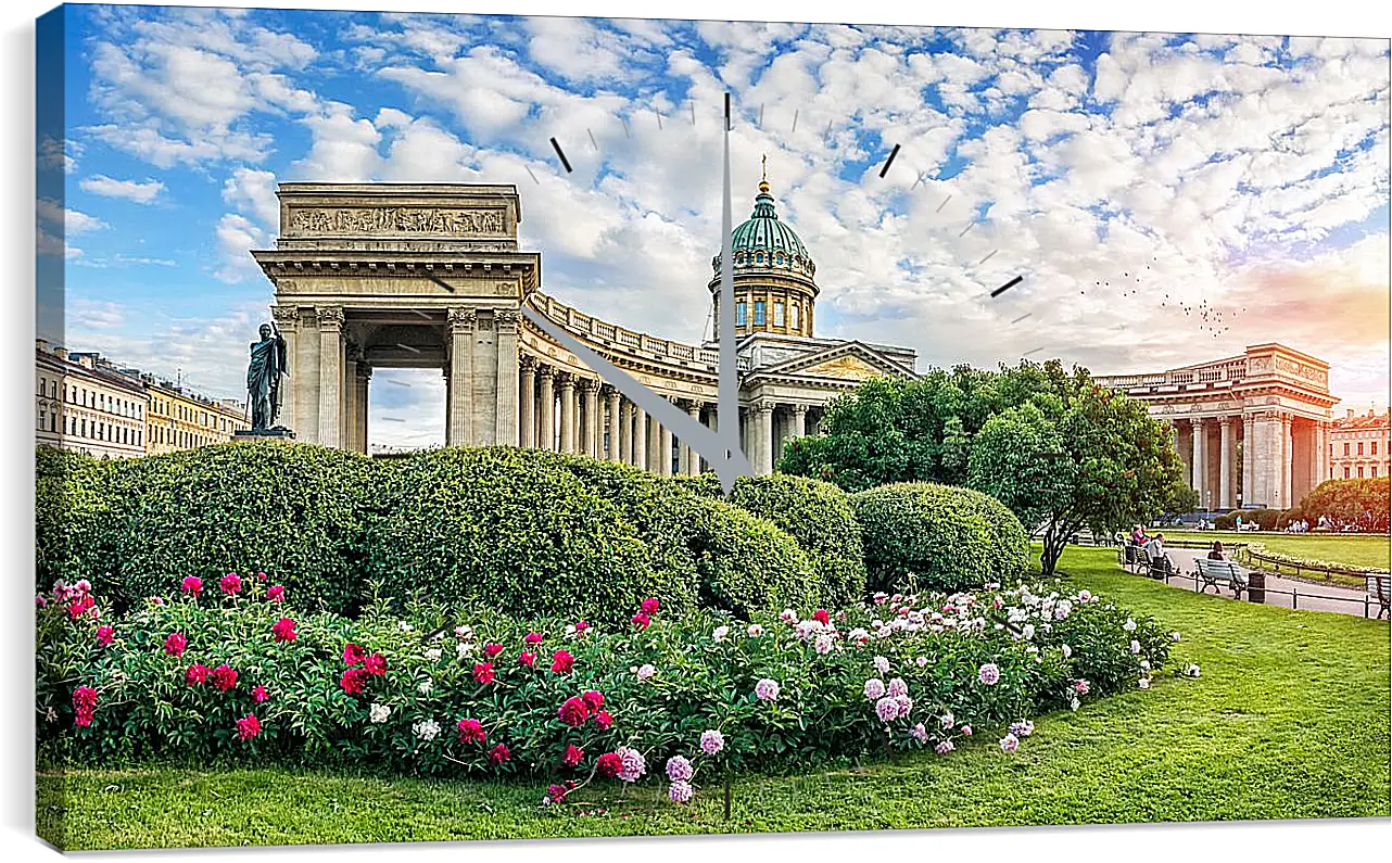 Часы картина - Санкт-Петербург