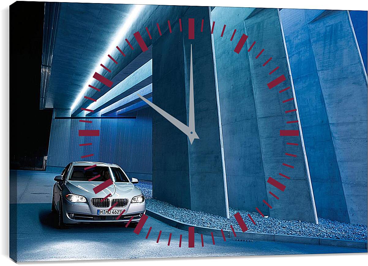 Часы картина - BMW 5 серия