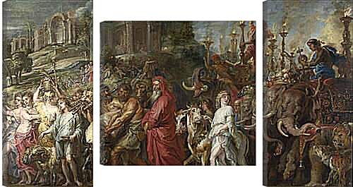 Модульная картина - A Roman Triumph. Питер Пауль Рубенс