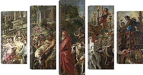 Модульная картина - A Roman Triumph. Питер Пауль Рубенс